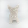 Cachorro de Cerâmica Sentado Branco