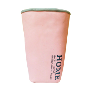 Vaso Rosa Home Grande