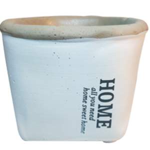 Vaso Branco Home Pequeno