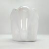 Elefante de Porcelana Branco Cachepô